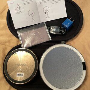 SimpleHuman Simple Human Mirror Foldable 10X Magnifying Mirror Case Cord Manual